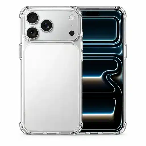 Clear Transparent Back smartphone case