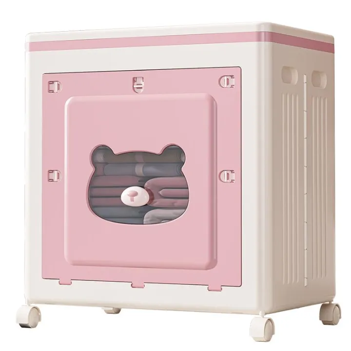 Foldable Rolling Large-flap Storage Box