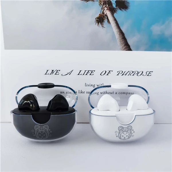Wireless Earbuds In-Ear Cute Cat Bag Charging Case Type-C