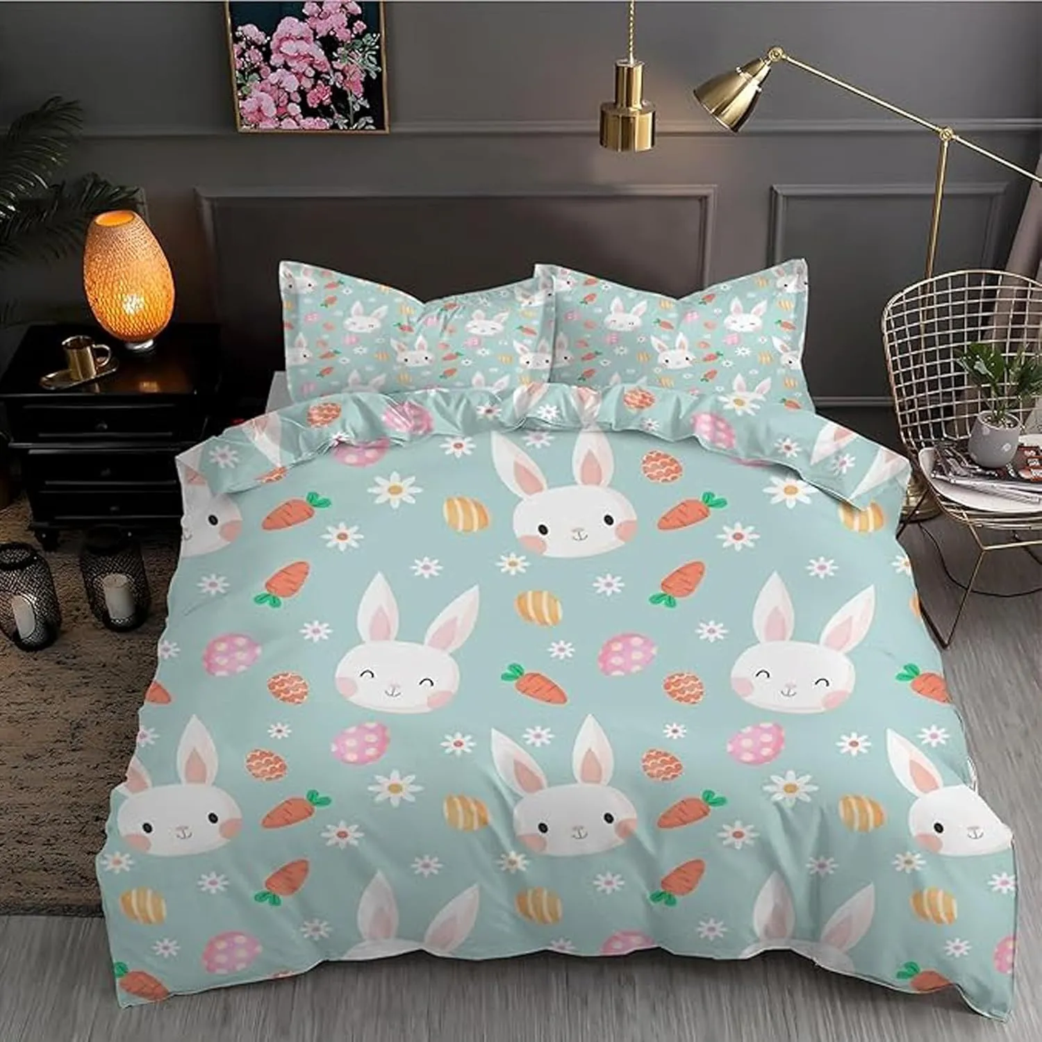 Super Soft Super Comfortable Pure Cotton FeelBunny Bliss double bed Blanket