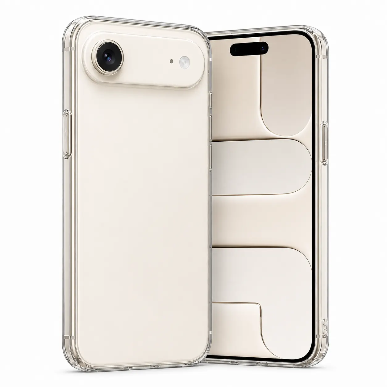 Elegant White Gold Camera Smartphone Case