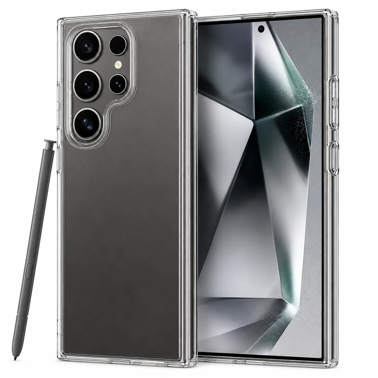 Premium Black Stylus Smartphone Case